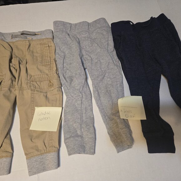 2T 3 pairs boys/toddler pants - Picture 1 of 4